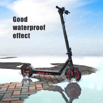 500W monopattino elettrico rosso ook-tek velocita 40km/h autonomia 50km