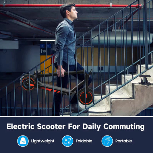 500W monopattino elettrico rosso ook-tek velocita 40km/h autonomia 50km